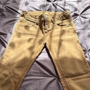 Pull&Bear Tan Skinny Jeans for Women